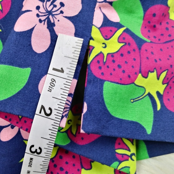 💣Sold Lily Pulitzer Mini strawberry Navy Dress 8 - Picture 6 of 7